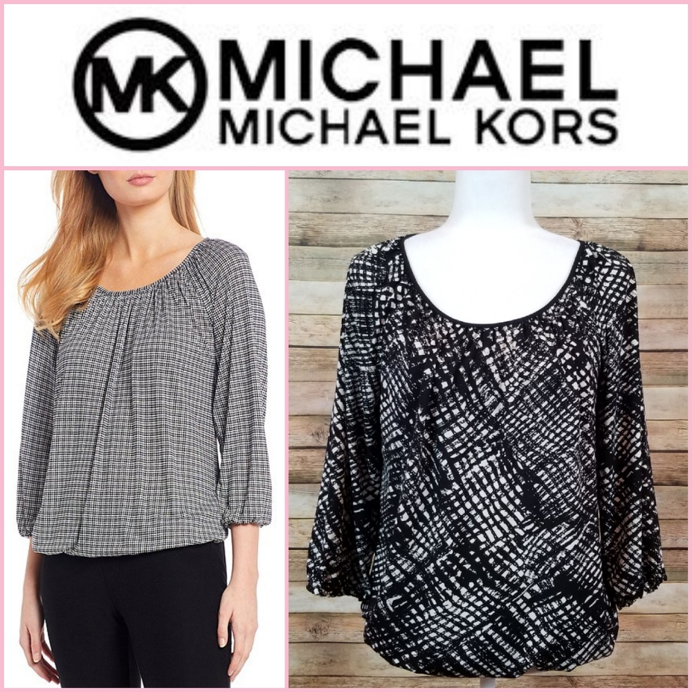Michael Kors Peasant Top